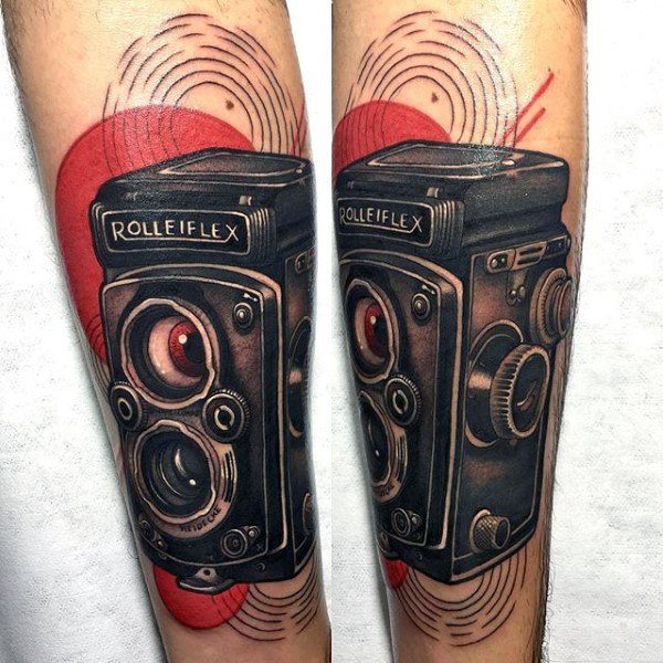 tatuaggio macchina fotografica 31