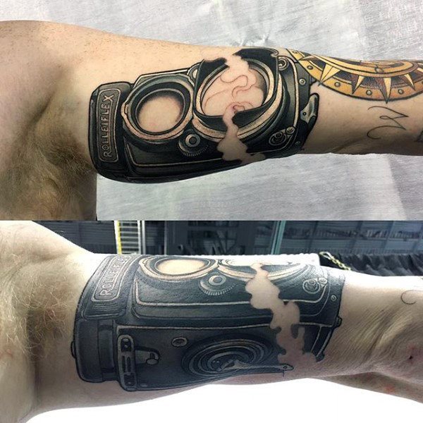 tatuaggio macchina fotografica 37