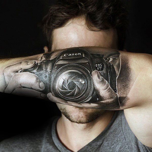 tatuaggio macchina fotografica 41