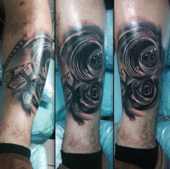 tatuaggio macchina fotografica 65