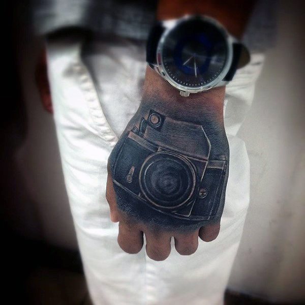 tatuaggio macchina fotografica 75