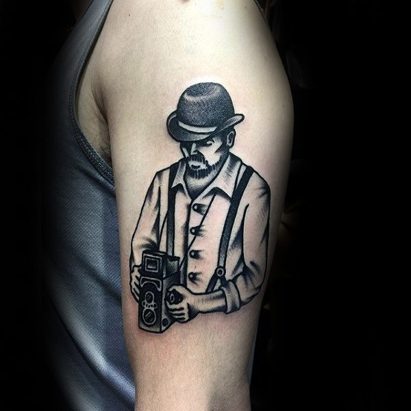 tatuaggio macchina fotografica 77