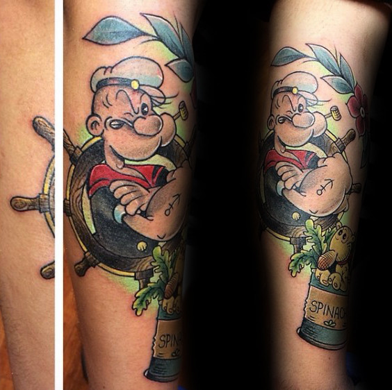 tatuaggio popeye 109