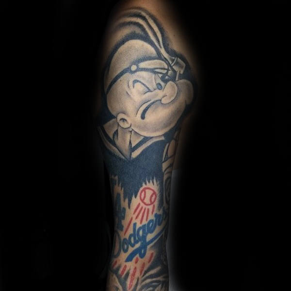 tatuaggio popeye 45
