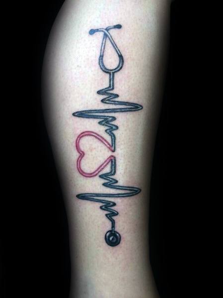 tatuaggio stetoscopio 07