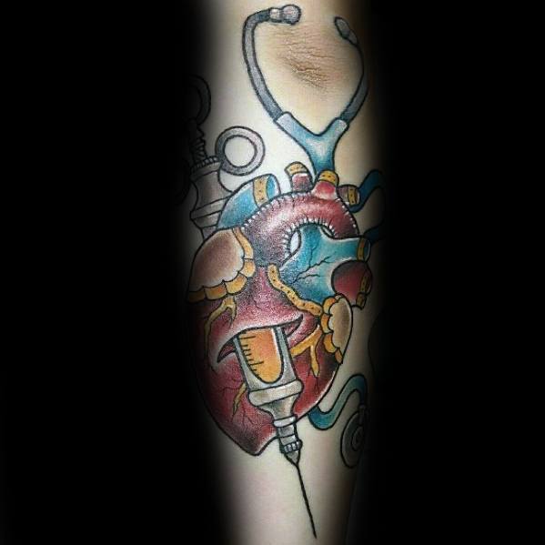 tatuaggio stetoscopio 28