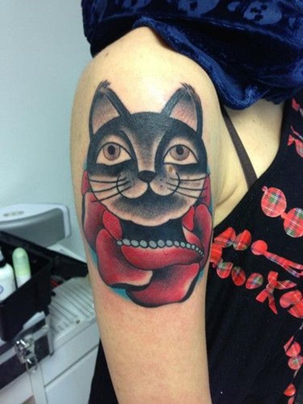 cat tattoo 10