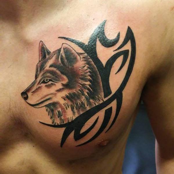 tatoeage wolf 138