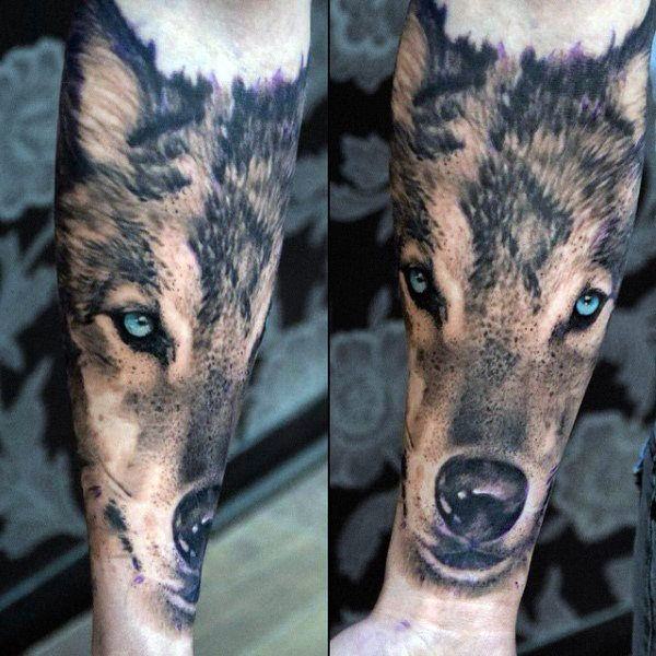 tatoeage wolf 165