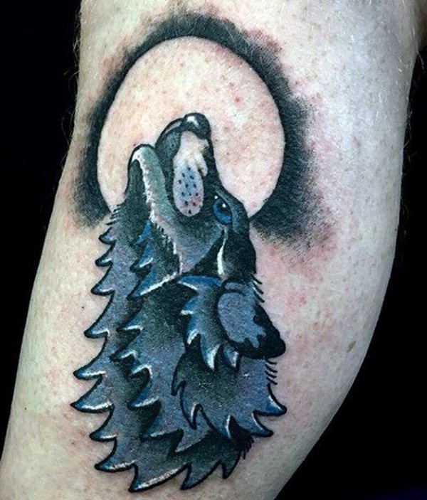 tatoeage wolf 178