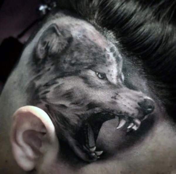 tatoeage wolf 183