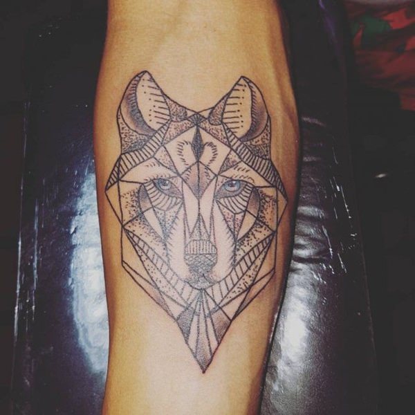 tatoeage wolf 223