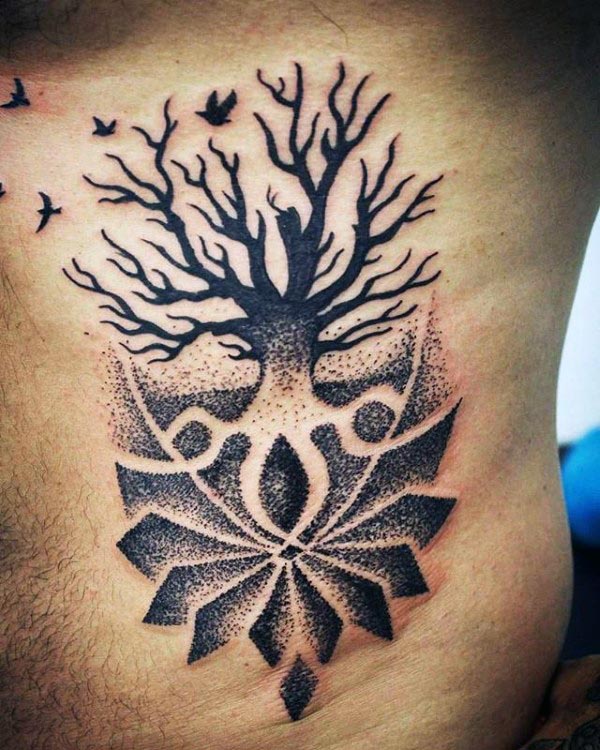 tatoeage levensboom tattoo 107