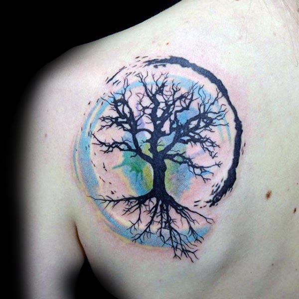 tatoeage levensboom tattoo 44