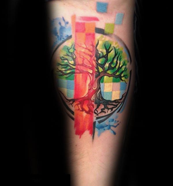 tatoeage levensboom tattoo 71
