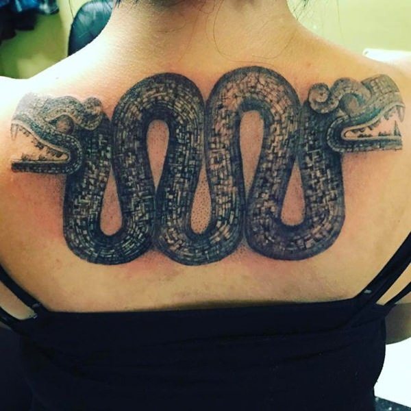 tatuaz aztecki 120