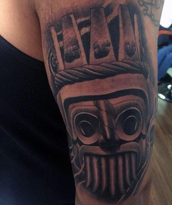 tatuaz aztecki 123