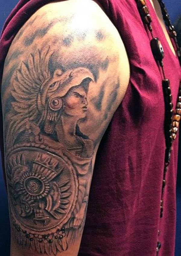 tatuaz aztecki 125