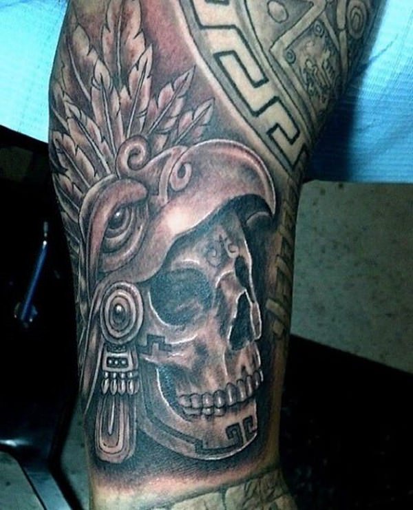 tatuaz aztecki 127
