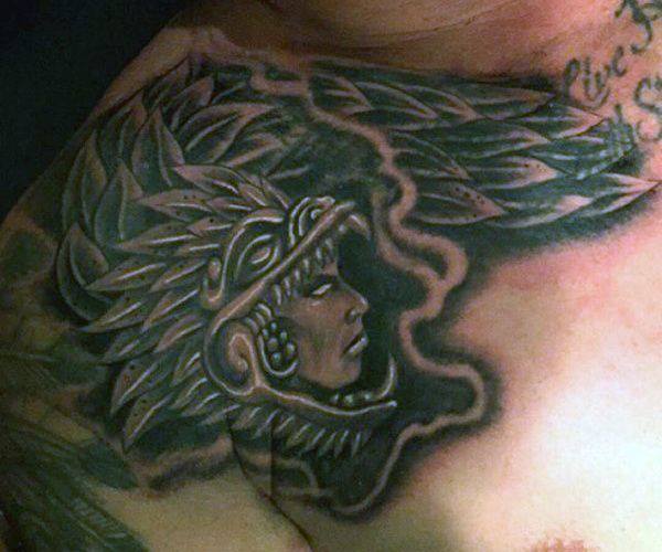 tatuaz aztecki 128