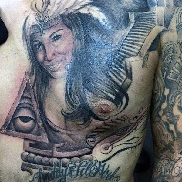 tatuaz aztecki 142