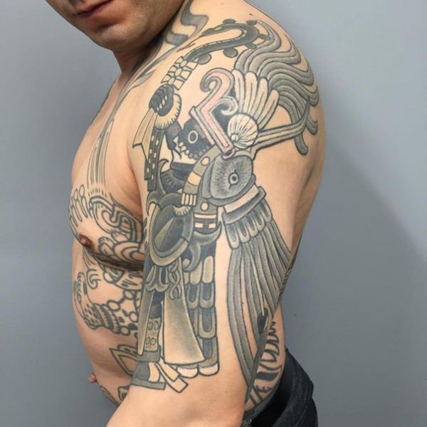 tatuaz aztecki 143