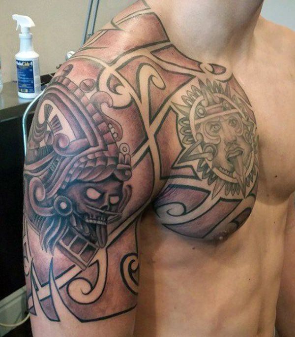 tatuaz aztecki 148