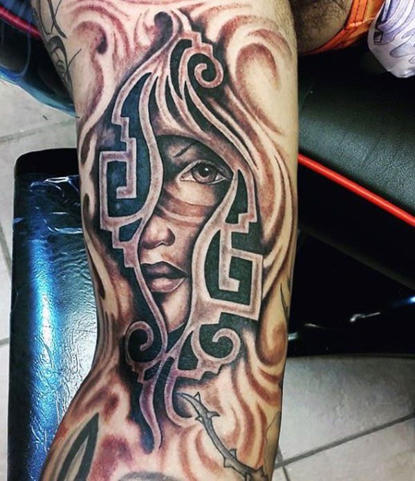 tatuaz aztecki 149
