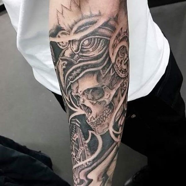 tatuaz aztecki 165