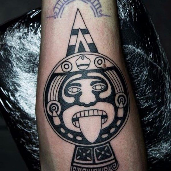 tatuaz aztecki 167