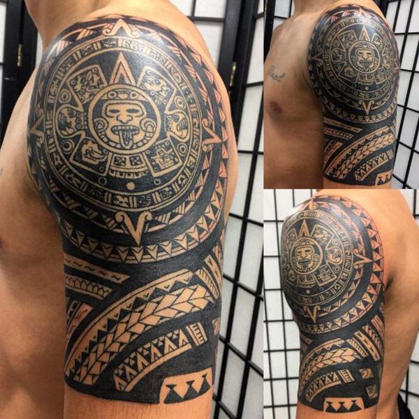 tatuaz aztecki 170
