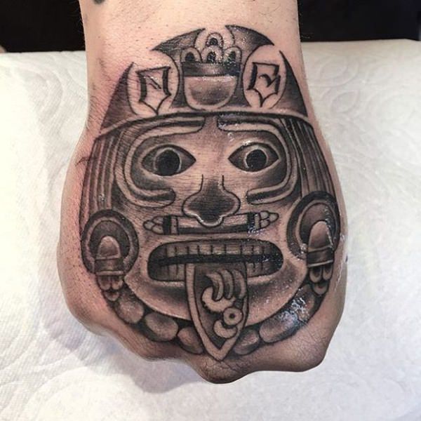 tatuaz aztecki 171