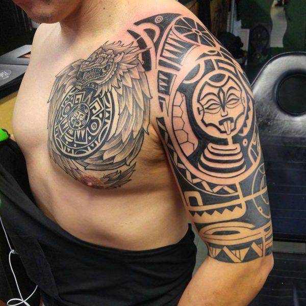 tatuaz aztecki 173