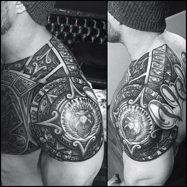 tatuaz aztecki 178
