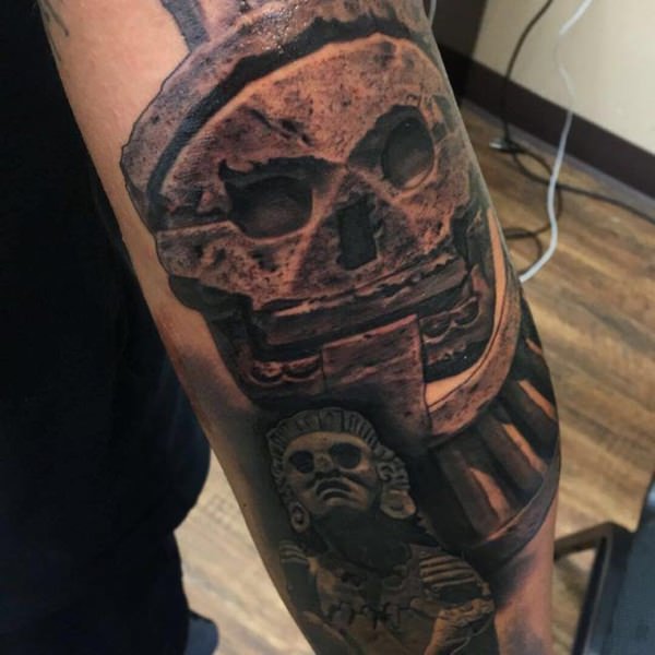 tatuaz aztecki 182