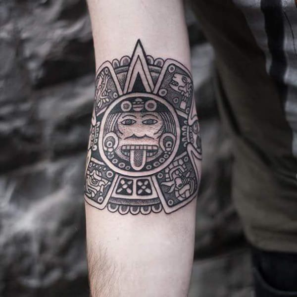 tatuaz aztecki 185