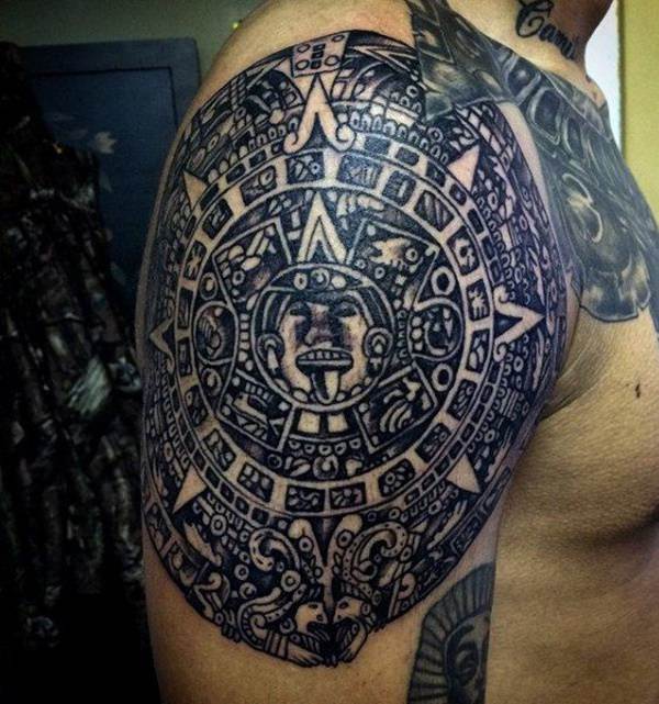 tatuaz aztecki 188