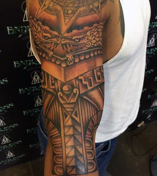 tatuaz aztecki 193