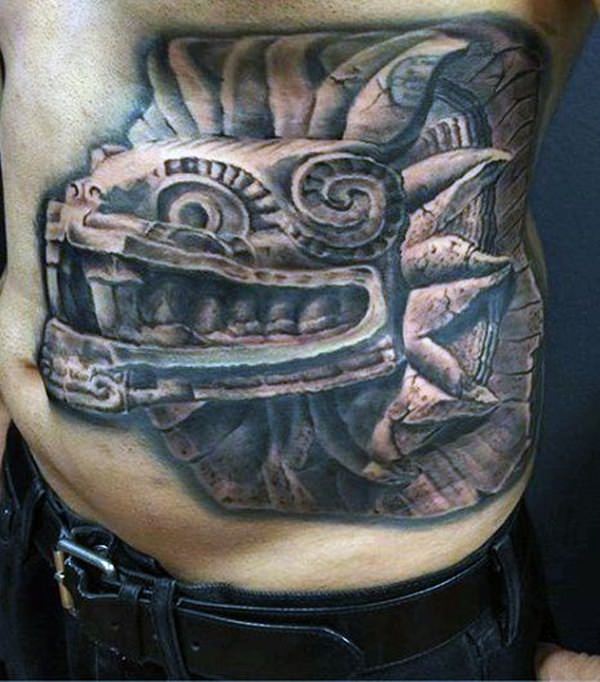 tatuaz aztecki 200