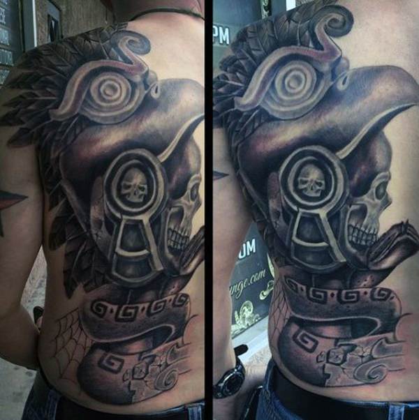 tatuaz aztecki 206