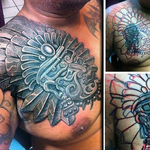 tatuaz aztecki 207