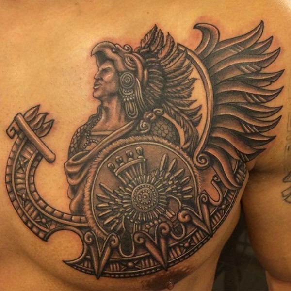 tatuaz aztecki 212