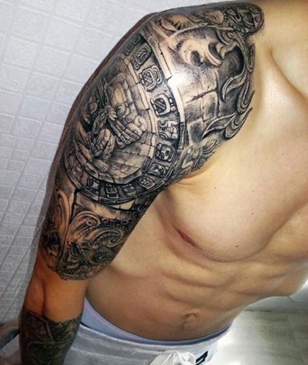 tatuaz aztecki 219