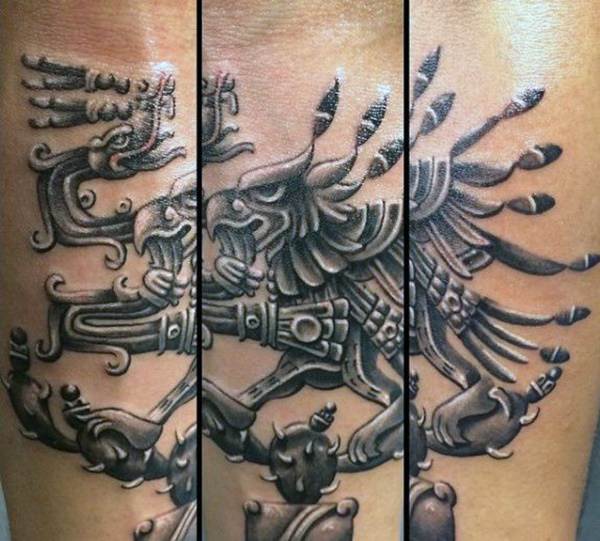 tatuaz aztecki 224