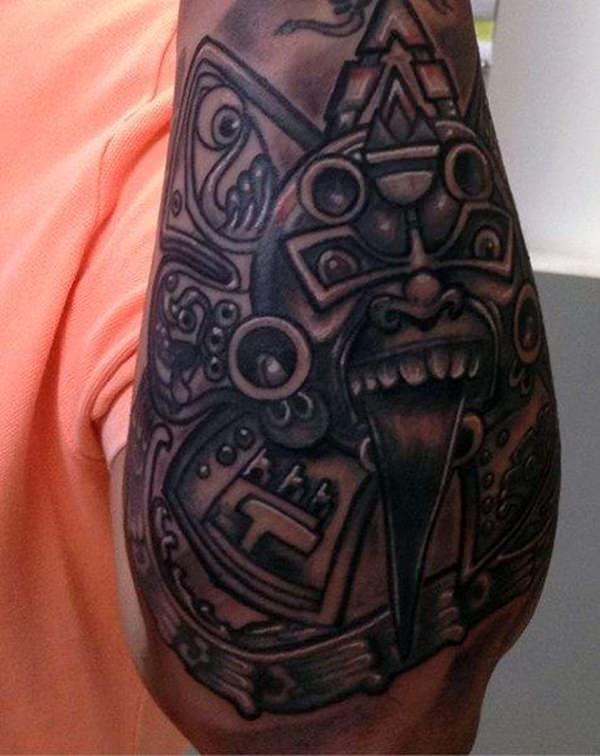 tatuaz aztecki 225