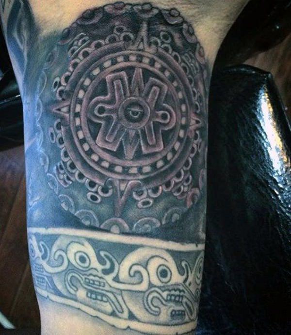 tatuaz aztecki 227