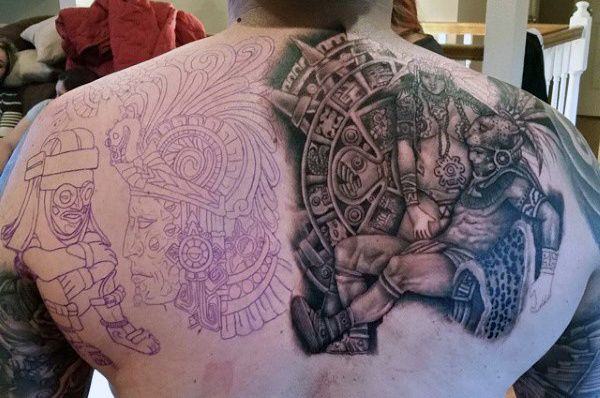 tatuaz aztecki 228