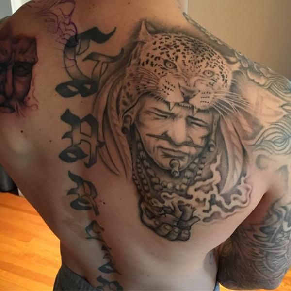 tatuaz aztecki 234
