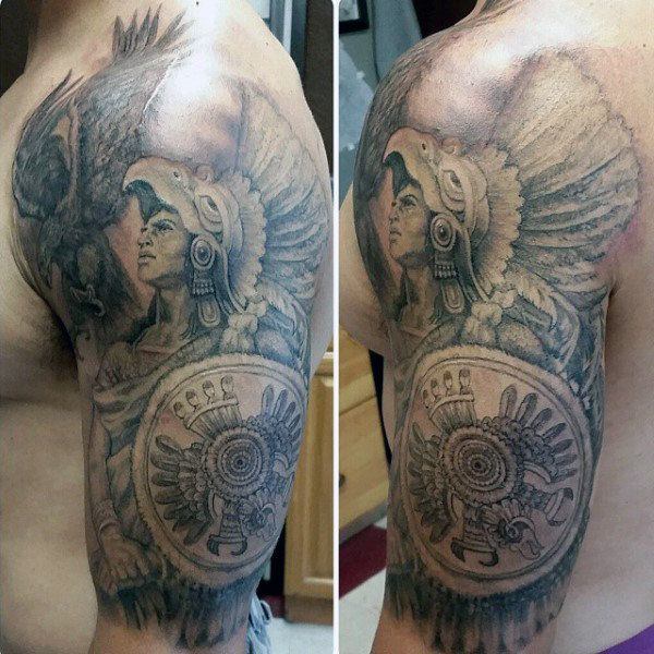 tatuaz aztecki 235