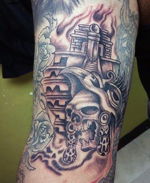 tatuaz aztecki 242
